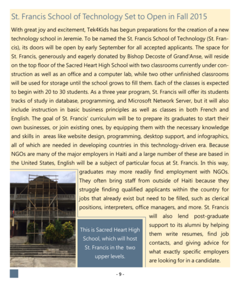 2014 annual reports page 10