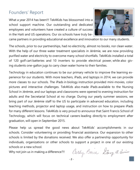 2014 annual reports page 3