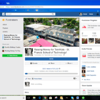 Facebook fundraiser